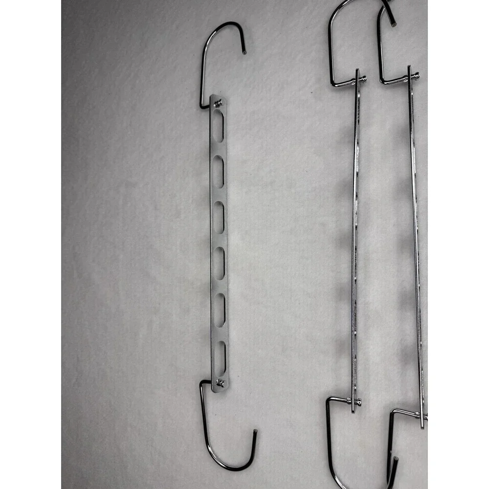 6 Metal Magic Hangers Closet Organizer Storage Solutions Space Saving Hooks NEW